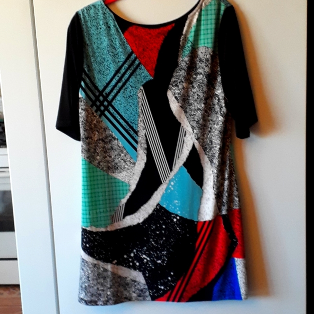 Multi colored dress